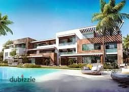 DuplexFor sale in Azha, North Coast, second and third floor  View Lagoon Finished with kitchen and air conditioners