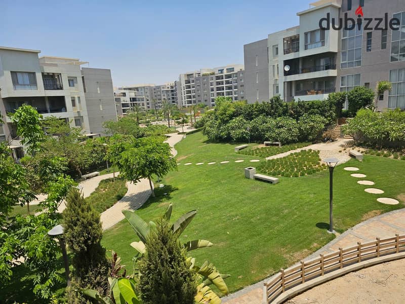 for rent apartment 4 bed finished with ACs special location cairo festival city 18