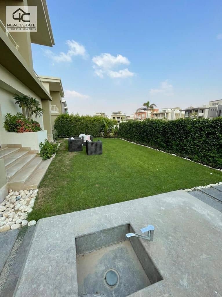 for sale villa 450m ready to move finished  super lux with Electrical devices and ac's cairo  Festival City 6