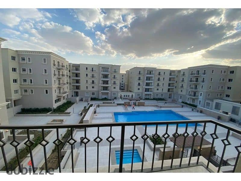 for sale apartment 3 bed ready to move fully finished kitchen & ACs special price in mivida 1