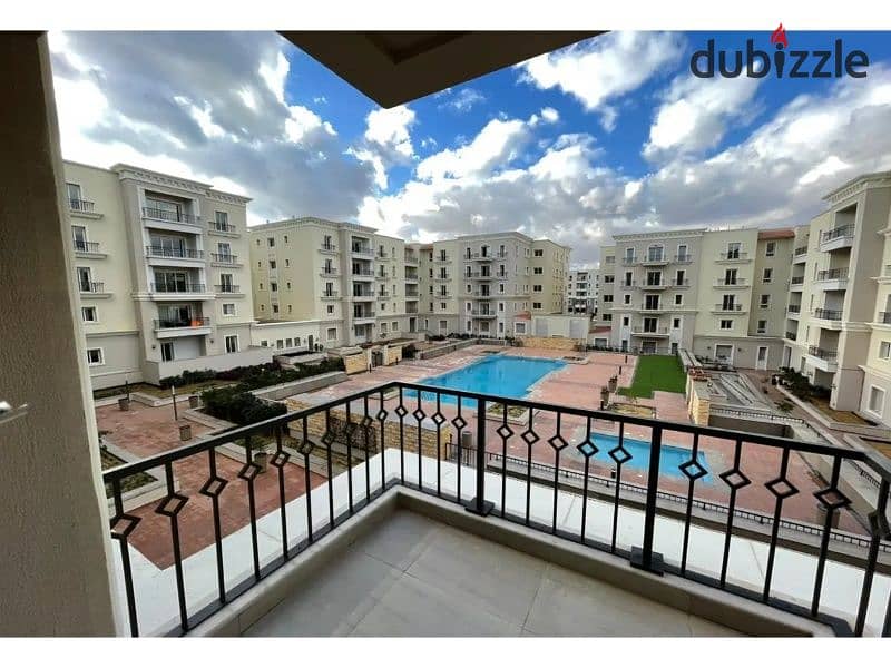 for sale apartment 3 bed ready to move fully finished kitchen & ACs special price in mivida 2