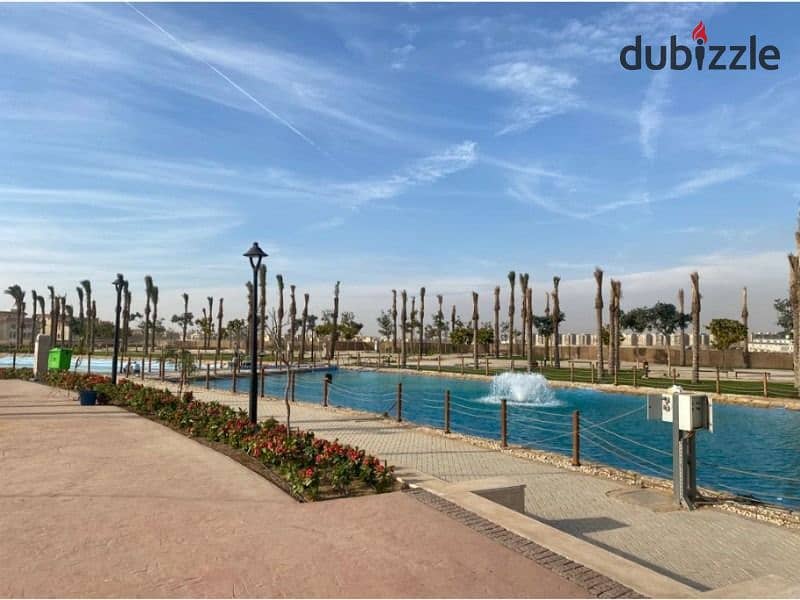 Apartment for sale ready to move fully finished bahry prime location view landscape under market price in Al Marasem 9