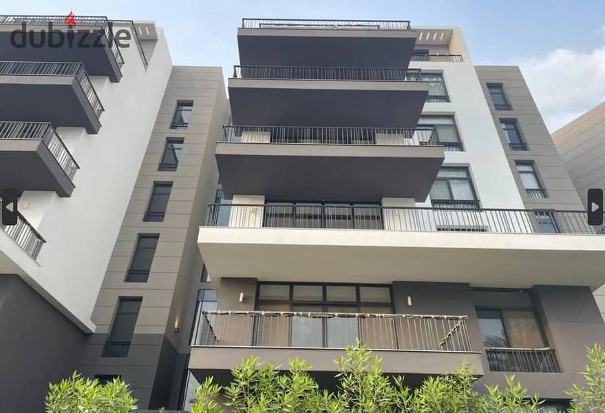 for rent apartment 2 bed finished with ACs special view in cairo festival city 2