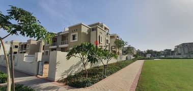 for sale villa Quadro corner special view with installment lowest down payment in cairo festival city 0