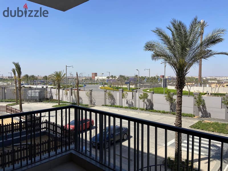 for rent apartment finished with ACs special view under price in cairo festival city 1