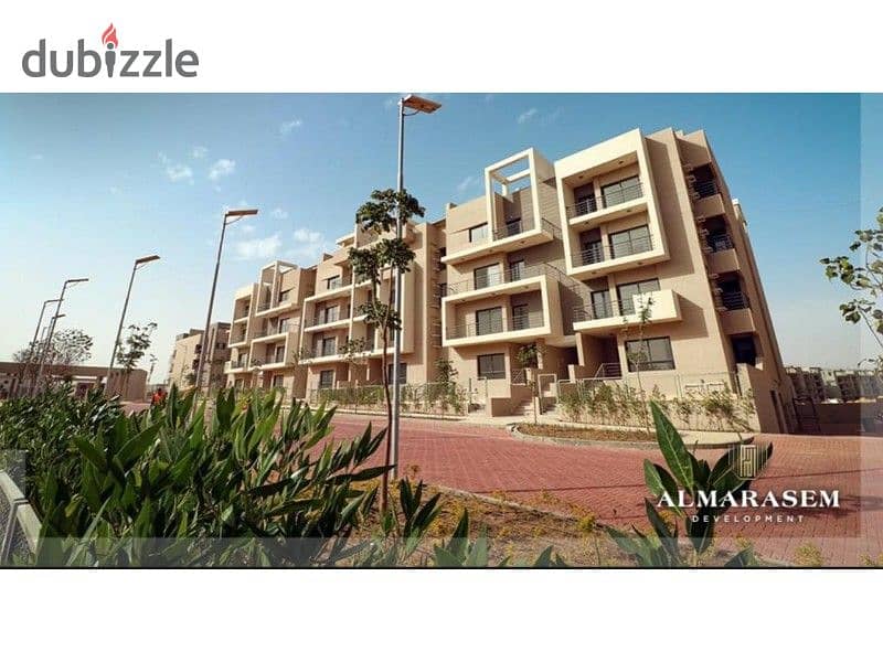 Apartment132 m for sale prime location with the lowest down payment in the market in Al Marasem 9