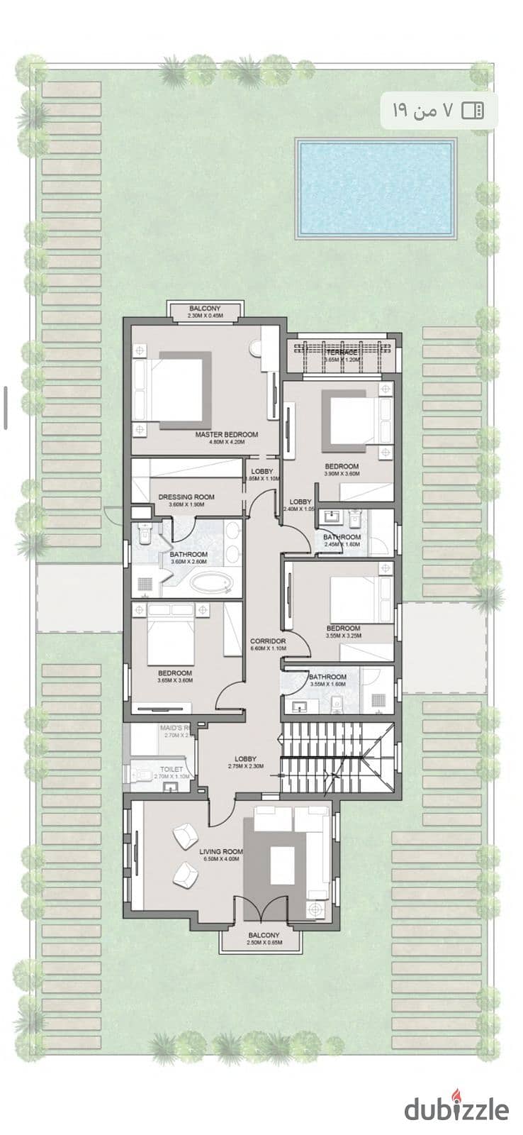 villa Standalon3 74m 6-bedroom  prime location ,ready to move  at hot price in Hyde Park Compound, Fifth Settlement, New Cairo 3