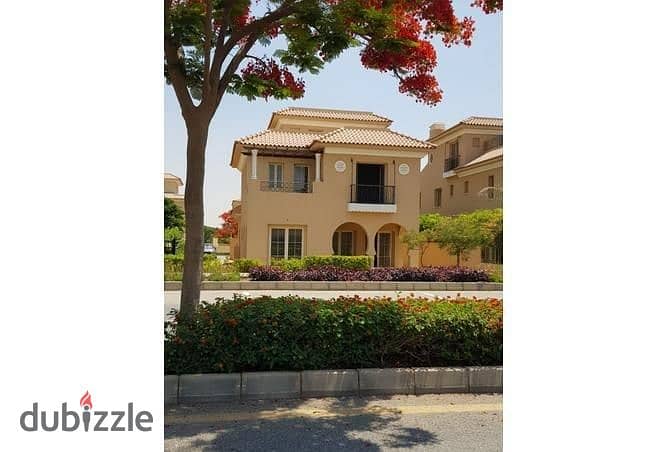 Standalone villa 5-bedroom directly on the park, in Hyde Park Compound, Fifth Settlement. 2