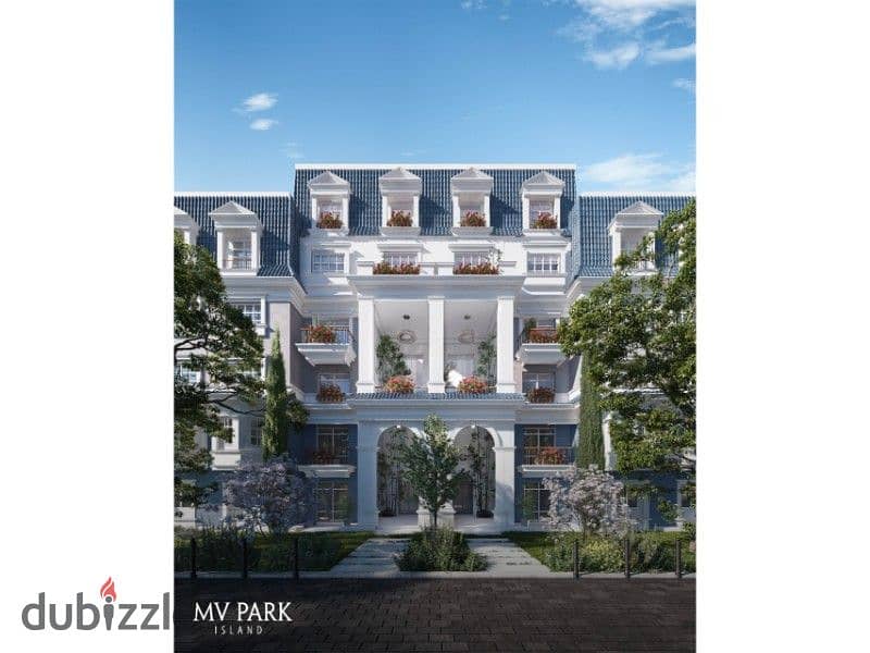 I-Villa Sky Garden Corner has a prime location in the heart of New Cairo 0