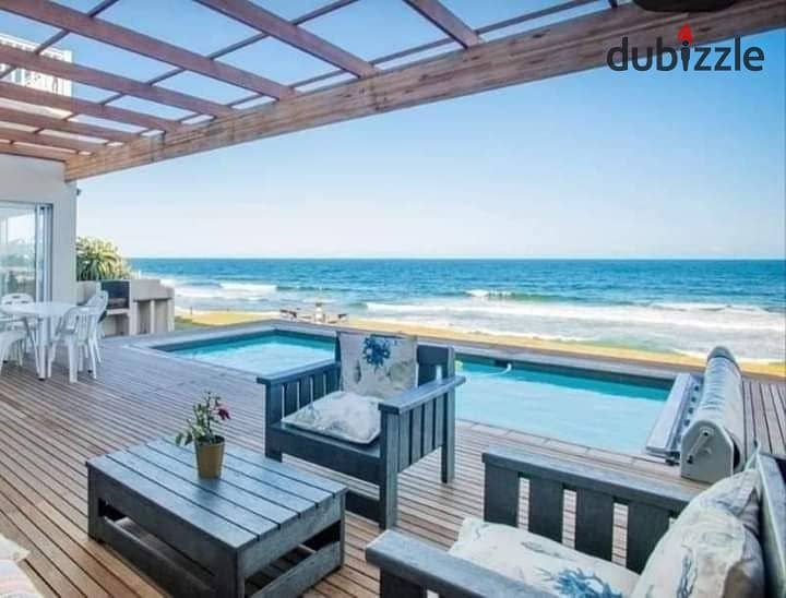 chalet 3 bedrooms in plage compound view lagoonwith down payment 4