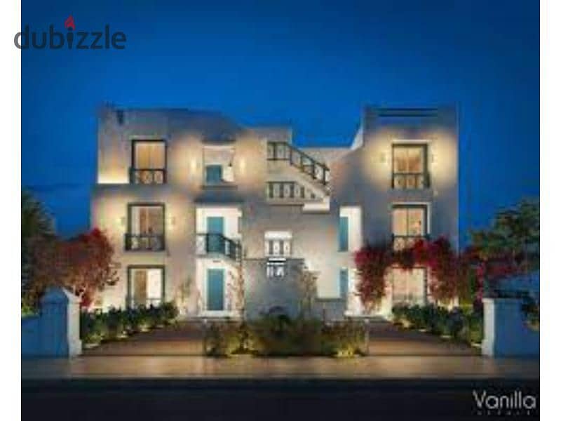 chalet 2BR in mountain view dp & installments First floor with a 7 meter terrace 7