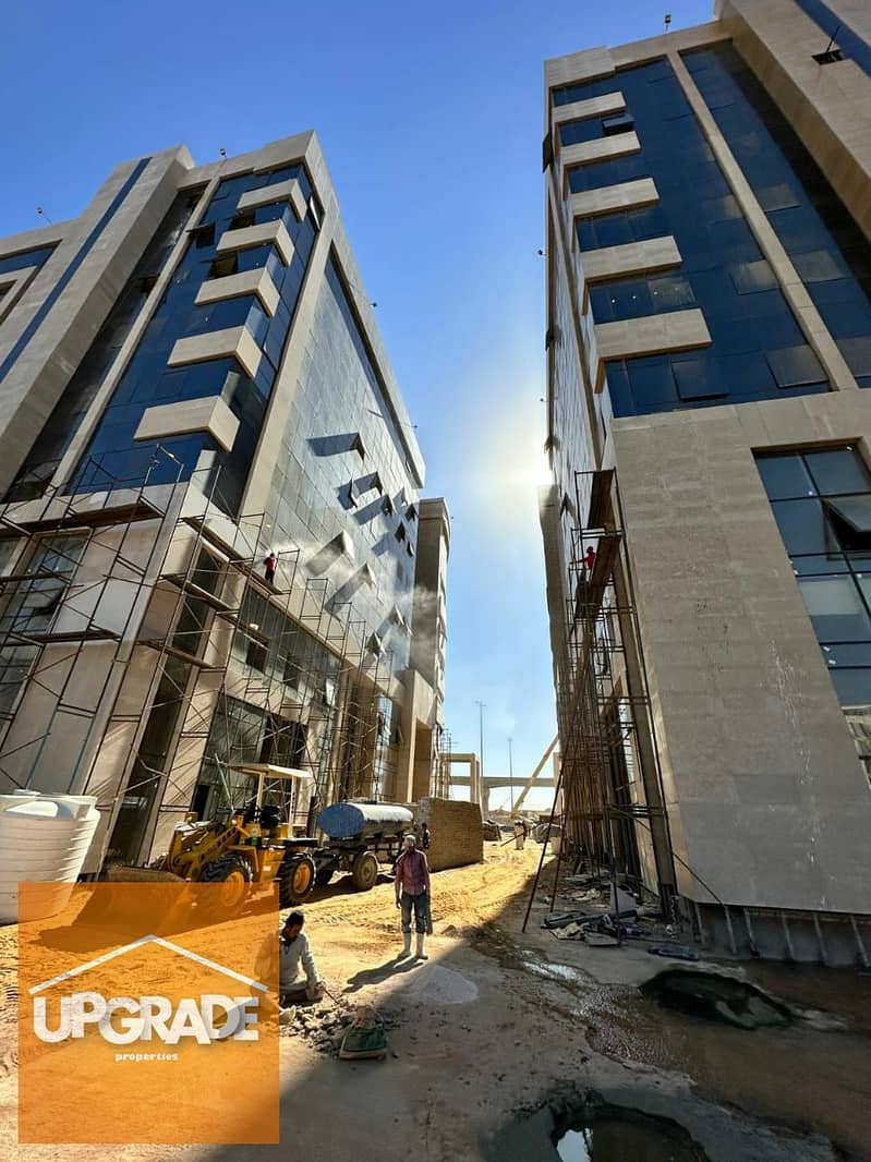 73 sqm Office in AUDAZ Mall the Financial District, New Capital - Fully Finished with AC, Immediate Delivery, 4-Year Installments, 40% Cash Discount 2