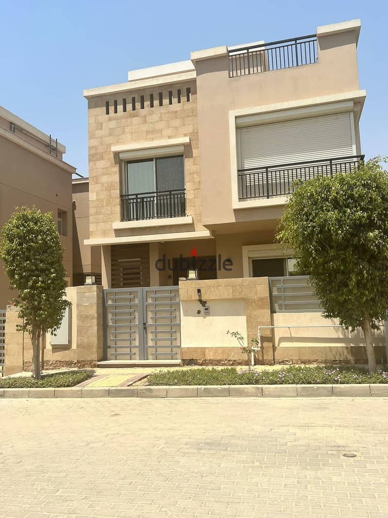 For sale: Standalone Villa in a very prime location in TAJ_CITY compound, in front of Cairo International Airport and Kempinski Hotel, in the villa ph 8