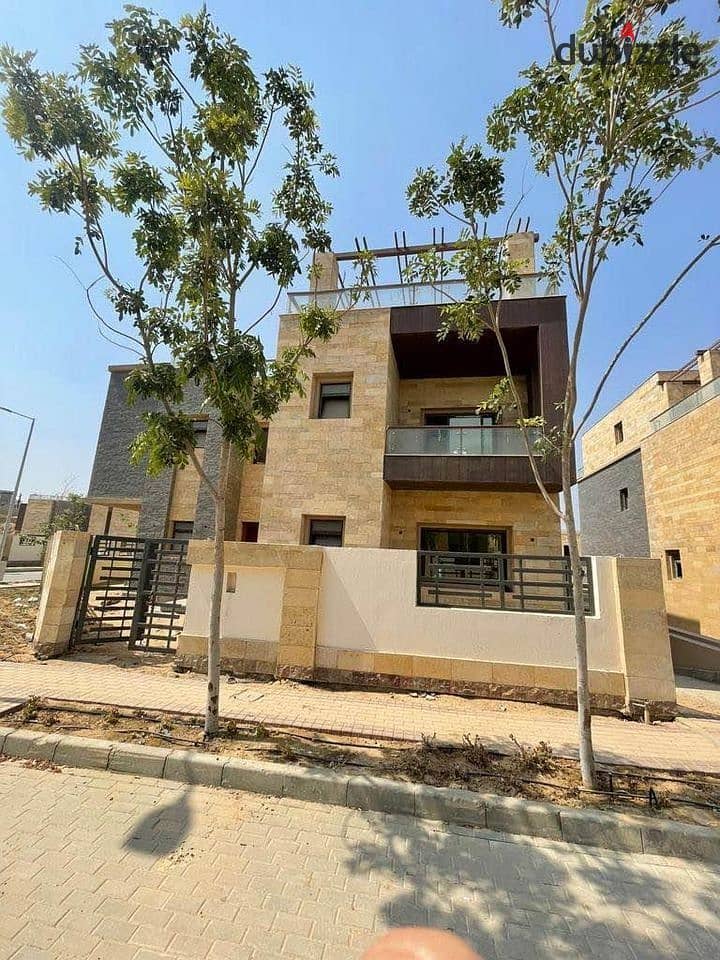 Villa at the price of an apartment, directly in front of Cairo International Airport and Kempinski Hotel on the Suez Road, with adiscount of up to42% 2