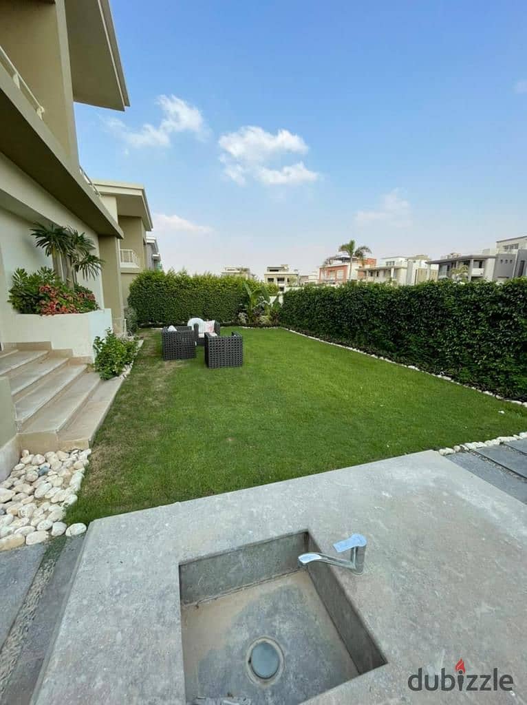 for sale villa 450m ready to move finished  super lux with Electrical devices and ac's cairo  Festival City 6