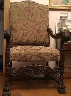 antique chairs newly refurbished