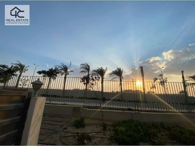 for sale townhouse 208m with installments prime location view landscape in Hyde Park Compound, Fifth Settlement 1