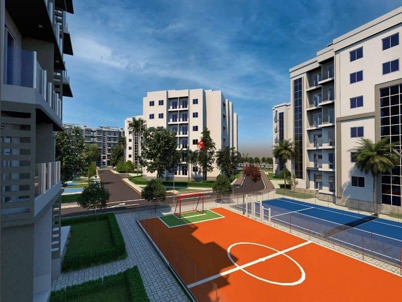 Own an apartment in a garden, 109 meters, finished, in the heart of Fifth Settlement - Revali, with a 10% down payment | with a 30% cash discount 4