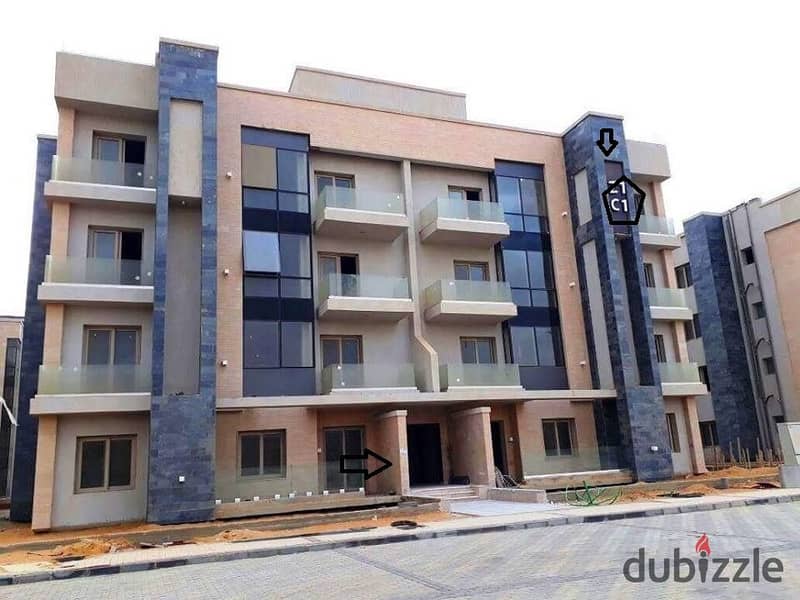 Apartment for immediate delivery in installments 133 m / 2 rooms in Galleria Compound, Fifth Settlement, Golden Square 2