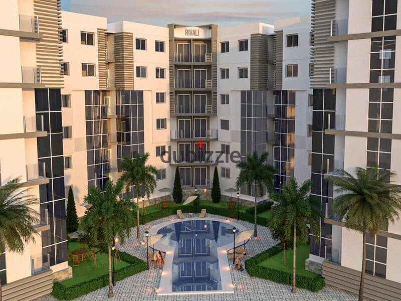 Own a ground floor apartment in a garden in the heart of Fifth Settlement - Revali with a 10% down payment Get a 30% cash discount 15