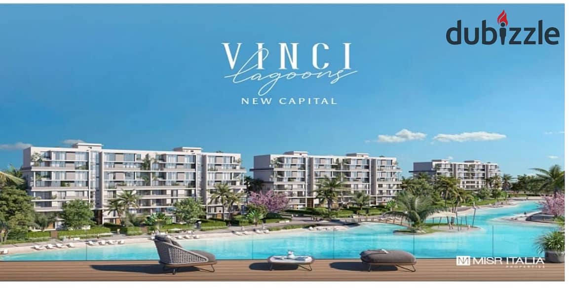 duplex resale in vinci new capital direct view lagoon under market price 0