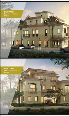 Quatro Resale City Gate new cairo neighbour villette sodic