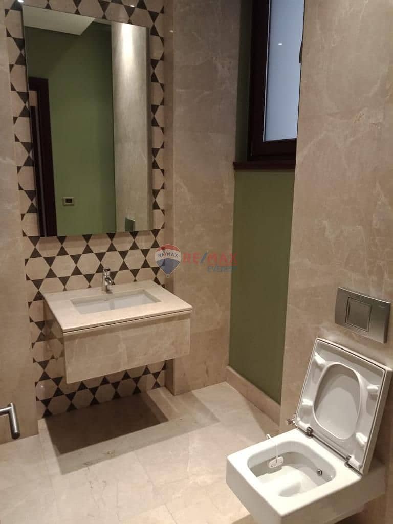 Modern Furnished Ground Apartment  at Forty West - Sodic- El Sheikh Zayed 17