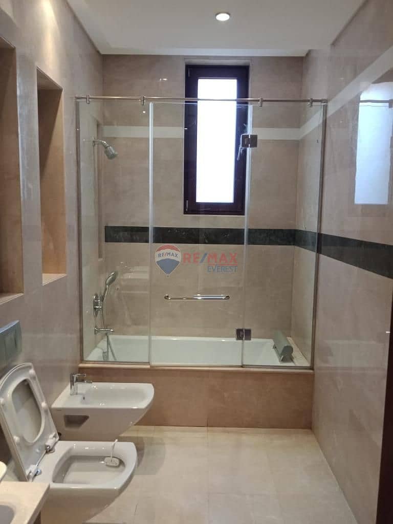 Modern Furnished Ground Apartment  at Forty West - Sodic- El Sheikh Zayed 18