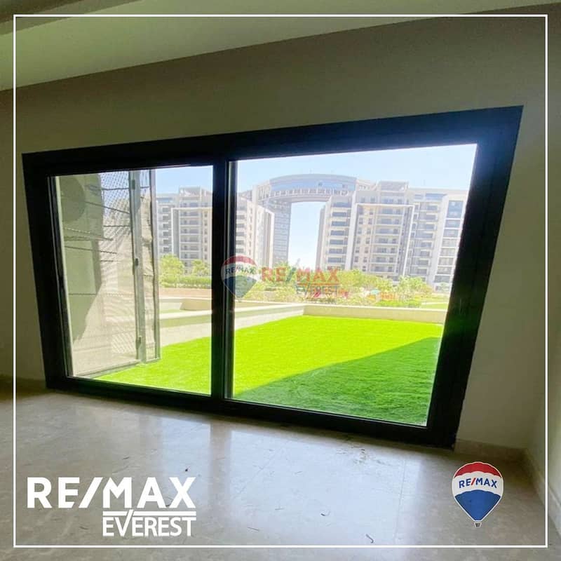 Landscape View Ground Apartment For Rent In ZED west - Sheikh Zayed 2