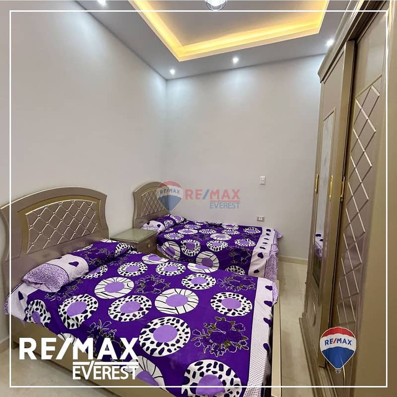 Furnished Ground Apartment In Eshraqa Compound - 6th Of October 2