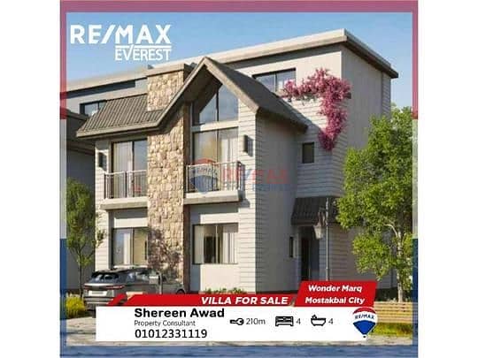 Under Market Price Villa In Wonder Marq Mostakbal 0