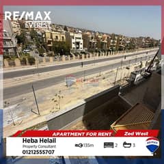 Prime Location Apartment for rent in Zed West - El Sheikh Zayed