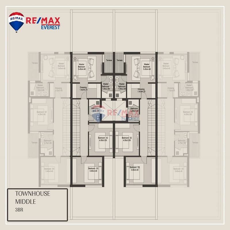 Under Market Price Middle Townhouse- Hills Of One 3