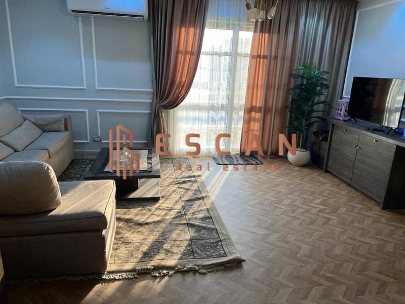 Furnished apartment for rent in the best stages of Madinaty, View Garden, prime location 3