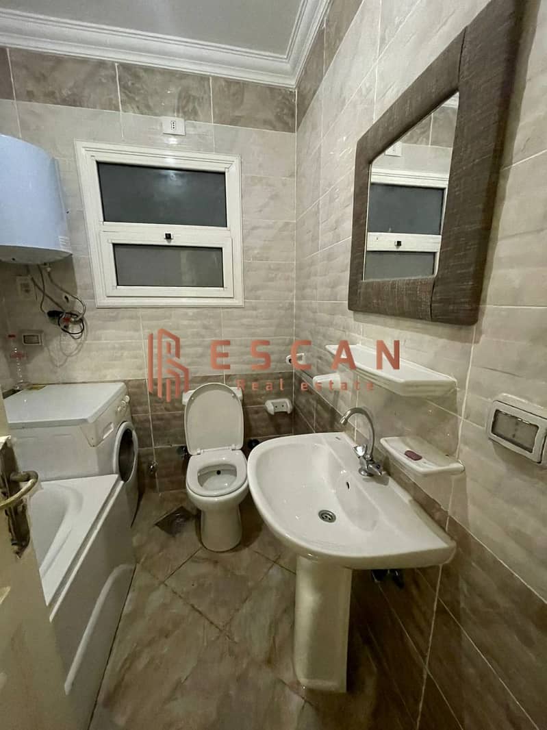 Furnished apartment for rent in Madinaty, in the stages of Madinaty’s renovation, directly in front of the Craft Zone 12