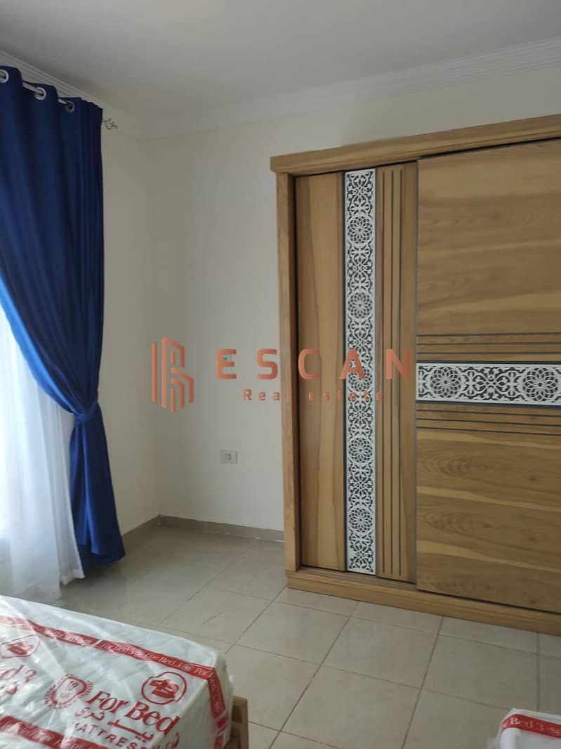 Furnished apartment for rent in Madinaty 10