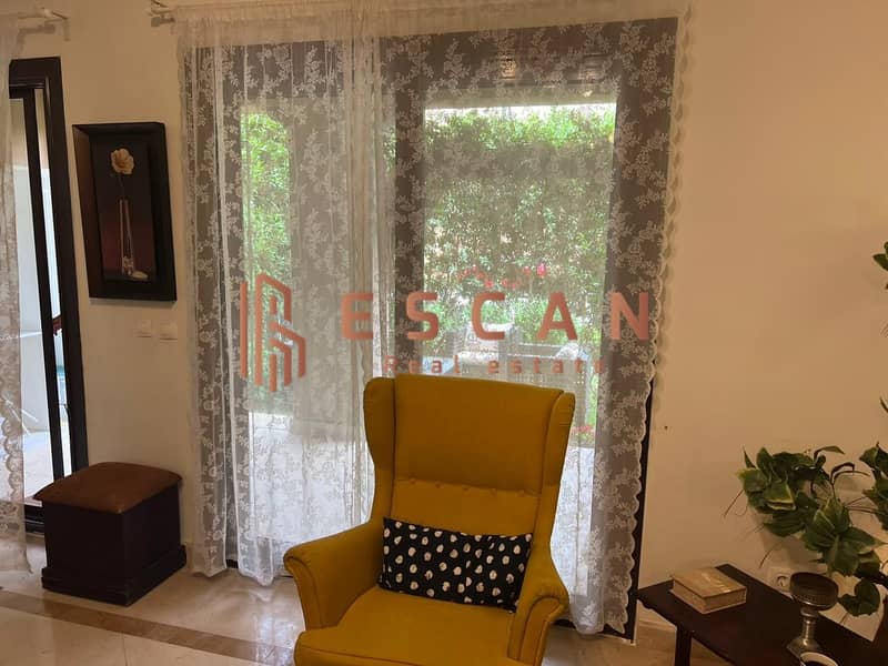 Furnished studio for rent in Mivida, ground floor with garden, 3 rooms, at a snapshot price 2