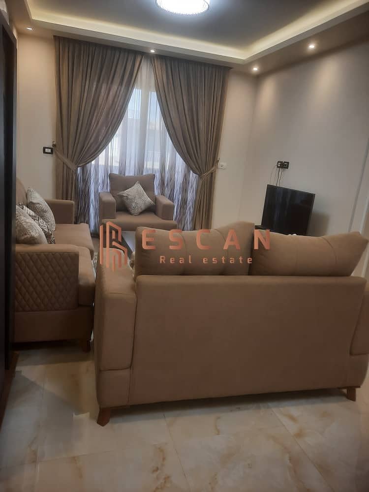 Furnished apartment for rent in Madinaty, 96 square meters, close to services 1