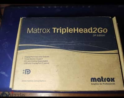 Matrox triple Head 2 go