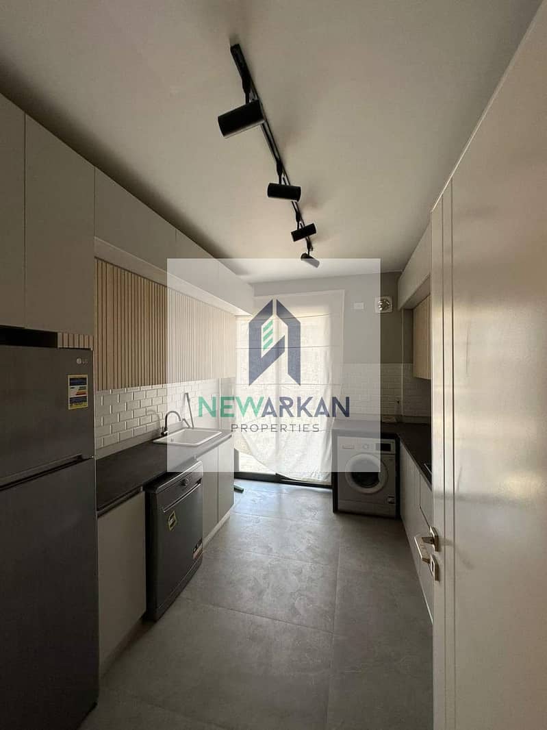 Own your apartment fully finished + AC, near to Smart Village 9