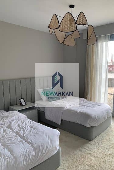 Own your apartment fully finished + AC, near to Smart Village 15