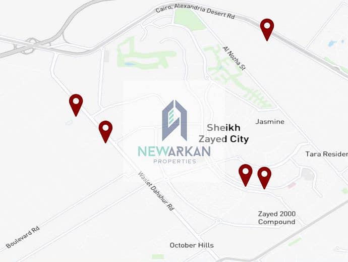 Clinic for sale 104 meters on main street in heart of Sheikh Zayed, with 10% down payment and instalments for the longest 8