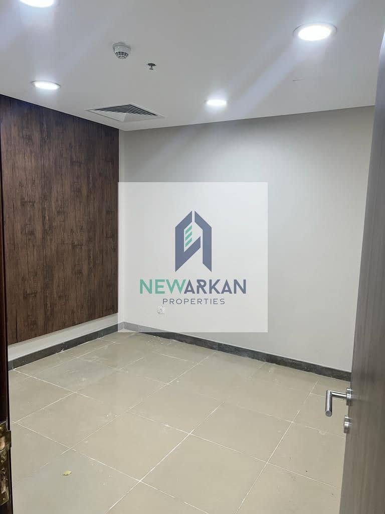 Office for rent 70 meters fully finished + AC with lowest price meter near to Arkan 0