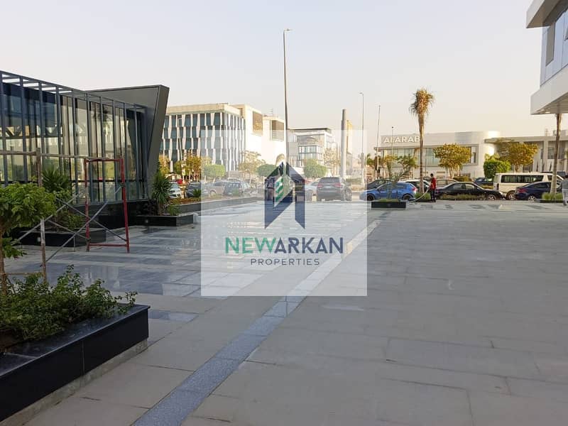 Office for rent 70 meters fully finished + AC with lowest price meter near to Arkan 6