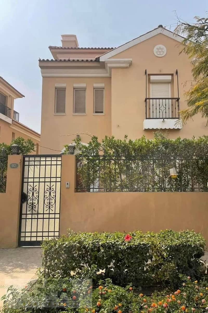 فيلا لـلبيع بـكمبوند ستون بارك | Stone Park قطاميه جولف فيو و لاند سكيب | villa For Sale in Stone Park New Cairo Golf View ad landscap 1