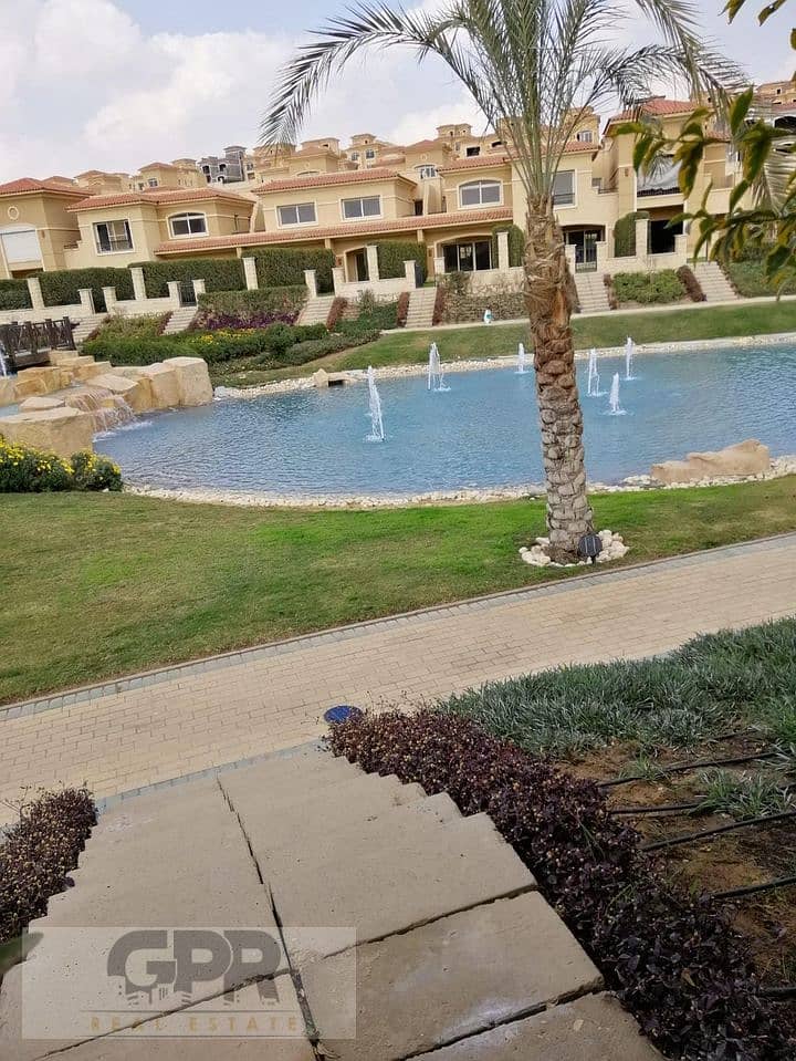 فيلا لـلبيع بـكمبوند ستون بارك | Stone Park قطاميه جولف فيو و لاند سكيب | villa For Sale in Stone Park New Cairo Golf View ad landscap 6