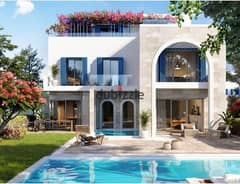 Townhouse villa, 225 meters, Bahri Sea View building, hotel garden, 290 meters, one year receipt on Ras El Hekma Bay, 7% DP , installments over 7 year 0