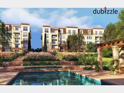 Apartment for sale in Sarai Compound on the Suez Road, next to Madinaty 8