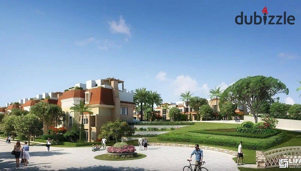 Apartment for sale in Sarai Compound on the Suez Road, next to Madinaty 9