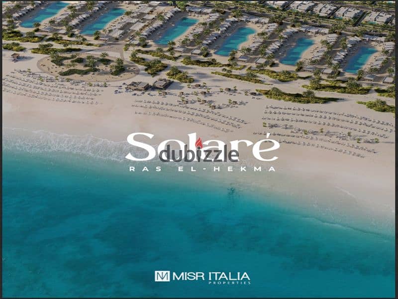 Chalet for sale in Ras Al-Hekma in Solare-  with only 5% down payment - View directly on the lagoon - 25% cash discount 14